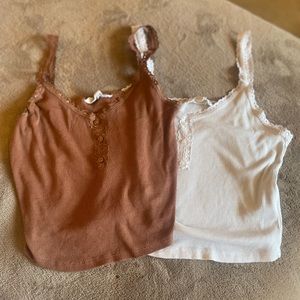 Hippie Rose two for one tank tops